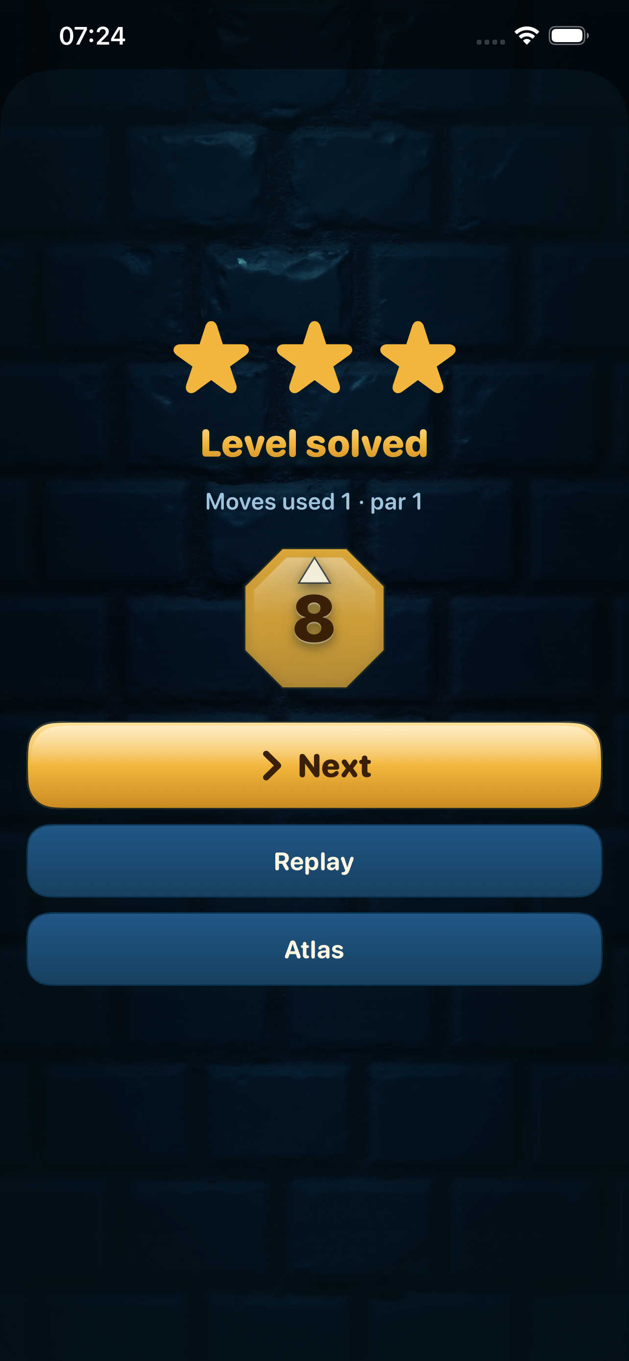 Level complete